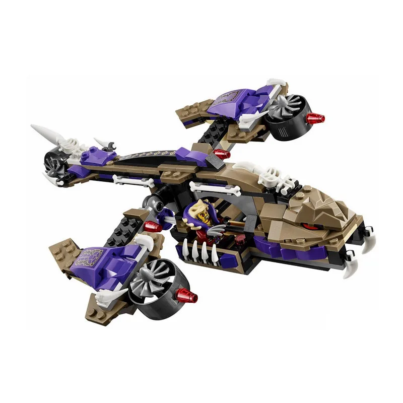 Совместимость Legoe giftse 310 шт. 10321 Anaconda хищников вертолет оружие Ninjagoe Гром Мечник