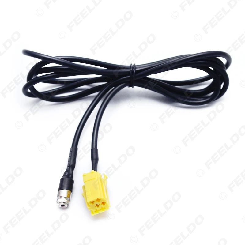 

FEELDO 10PCS Car MINI ISO 6Pin to 3.5MM Jack Audio Device External Aux Cable Adapter For Fiat Grande Punto Alfa 159 #2812