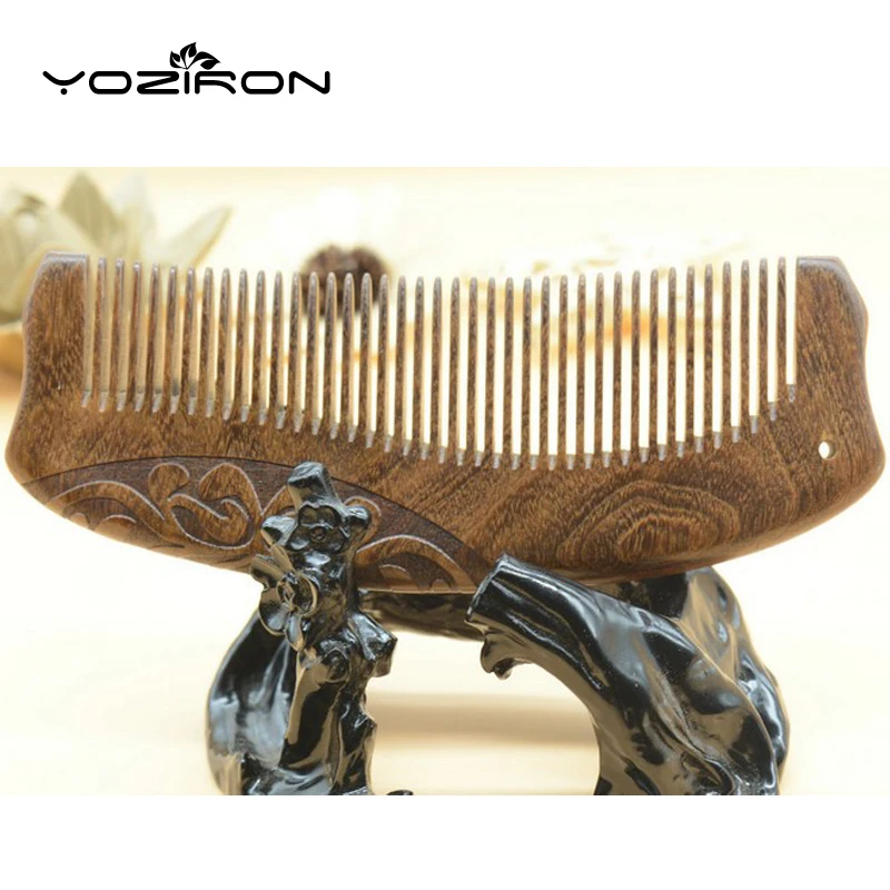 YOZIRON 1 шт. естественного здоровья черного и золотого цвета сандаловое дерево
