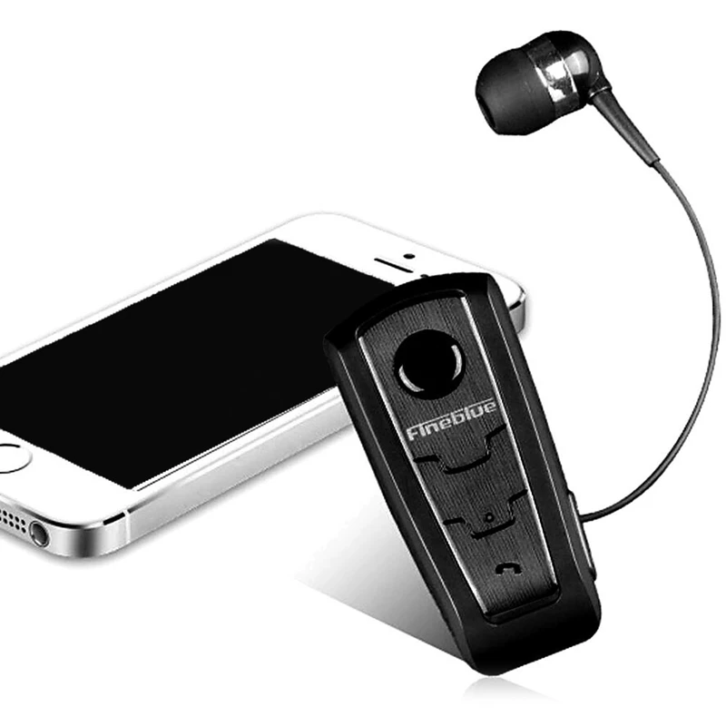 Беспроводная гарнитура Fineblue F910 100% оригинал Bluetooth V4.0 вибрирующее оповещение износ