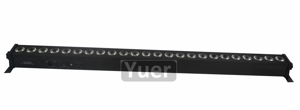 Настенный светильник для мытья бегущей лошади 24x3 Вт RGB 3в1 DMX512 звуковая музыка диско-DJ светильник для свадебной вечеринки настенный светильник