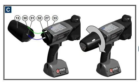 HANDJET EBS-260 портативный, мобильный струйный принтер 2-27 см кодовая печатная машина
