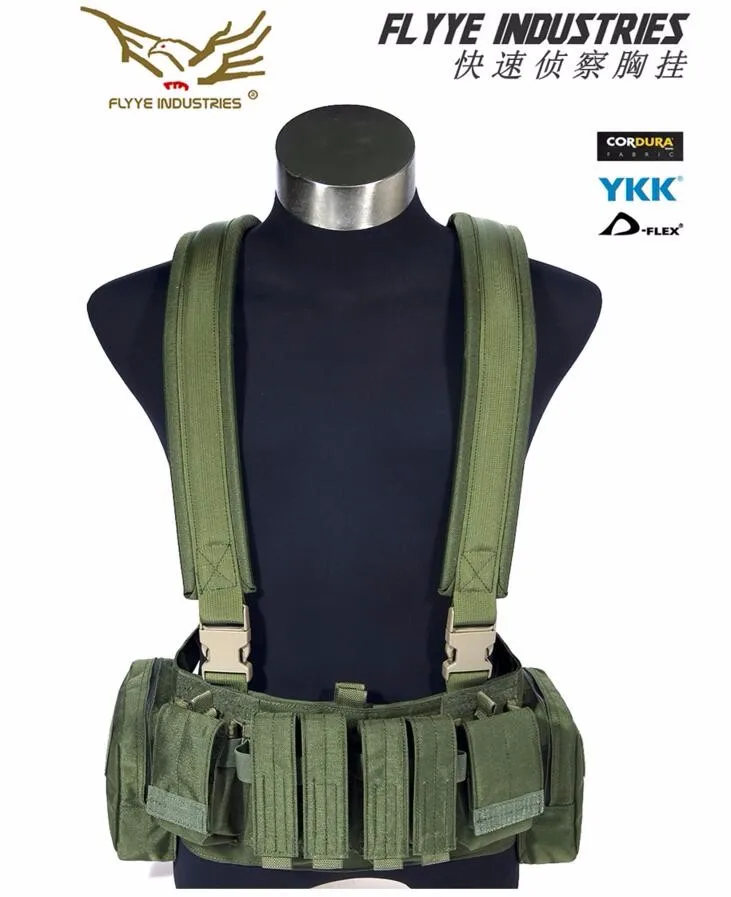 FLYYE MOLLE высокая скорость Recon нагрудная установка охотничий жилет VT-C015