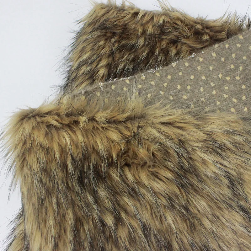 Искусственный мех сезон осень-зима воротник с имитацией мыши жаккардовый енота