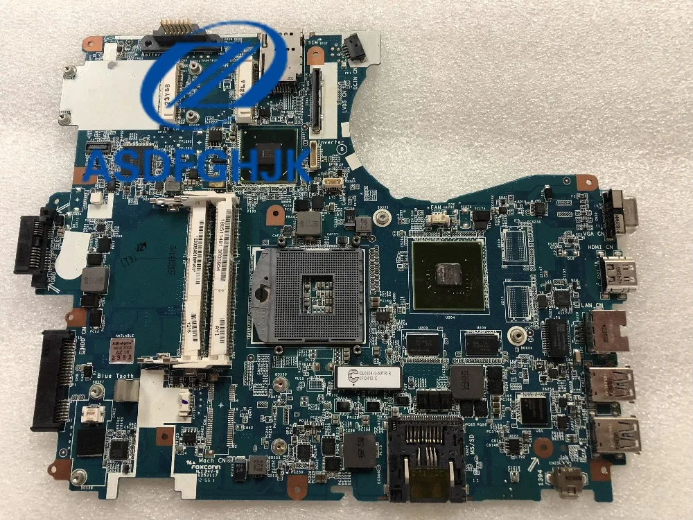 

Laptop Motherboard For Sony MBX-243 VPCF23 VPCF23JFX SERIES DDR3 HM65 Non-integrated 100% Tested OK