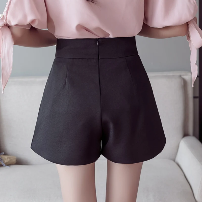 Шорты женские с широкими штанинами модные повседневные пикантные Короткие штаны