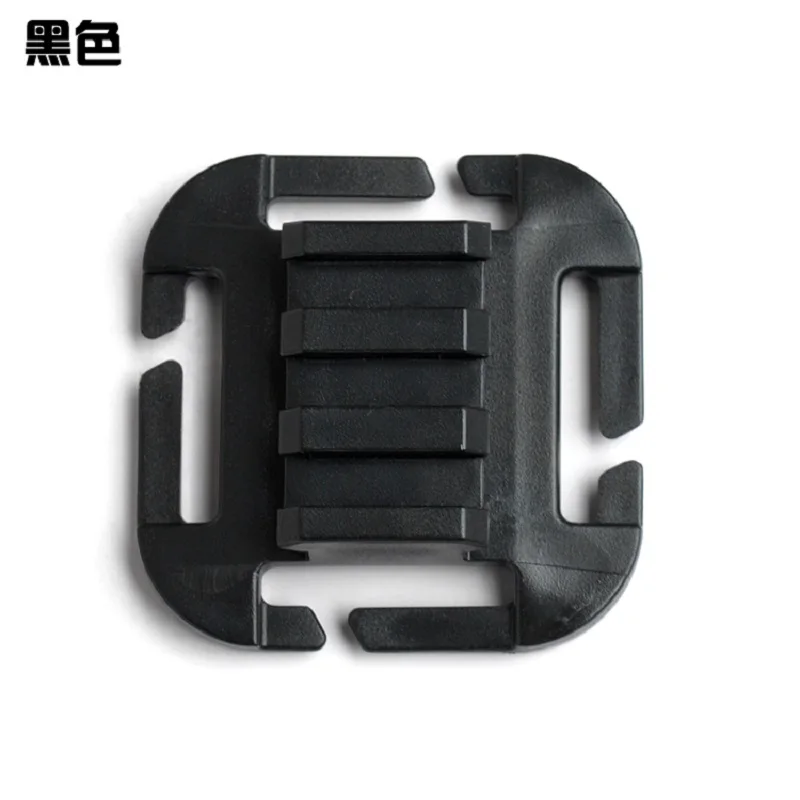 ITW Molle Buckle ITW QASM Picatinny Vest Molle Mount 20 мм рейка для Gopro Hero SJCAM экшн-камер - Цвет: ITW Molle Buckle