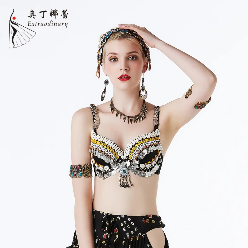 

Belly dance top female belly dance single bra