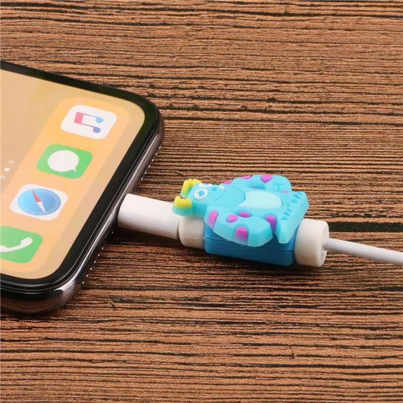Usb кабель для зарядки чехол IPhone 9 6s 7 8 plus защита кабеля милый подарок|Органайзеры