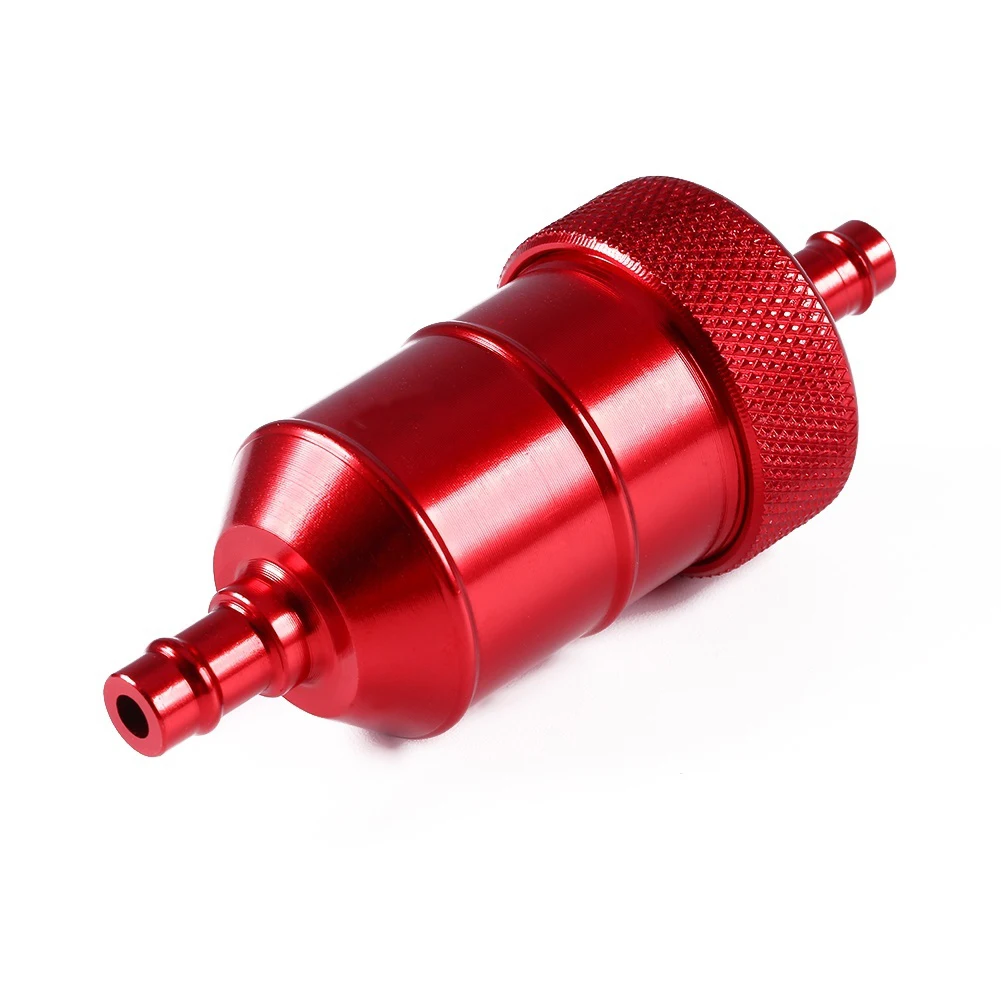 Universal Aluminium Alloy CNC Motocycle Fuel Petrol Filter Replacement Spare
