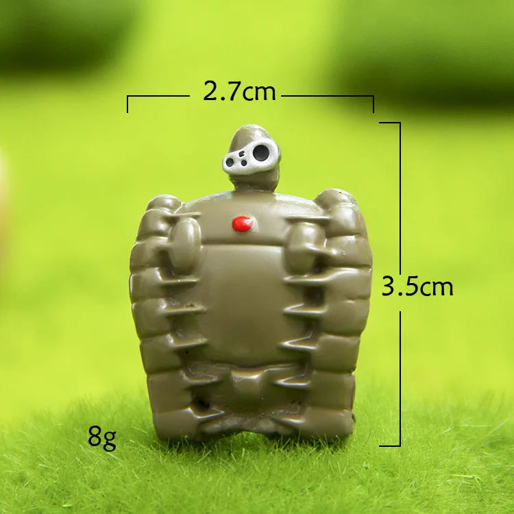 3 5 см случайный робот Laputa DIY пейзаж куклы украшения модель милая фигурка игрушка