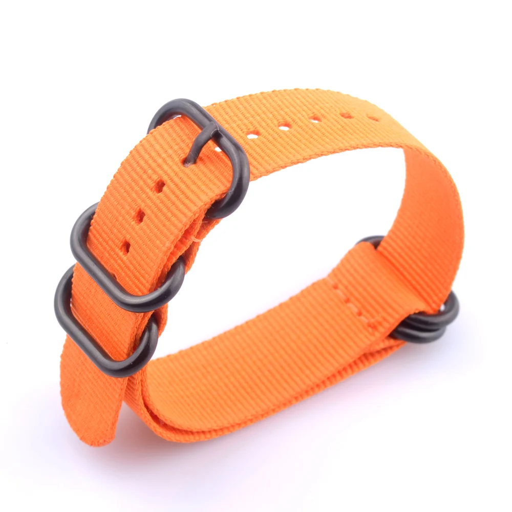 Нейлоновый ремешок для часов мужчин и женщин сверхпрочный 20 мм 22 24 нейлоновый