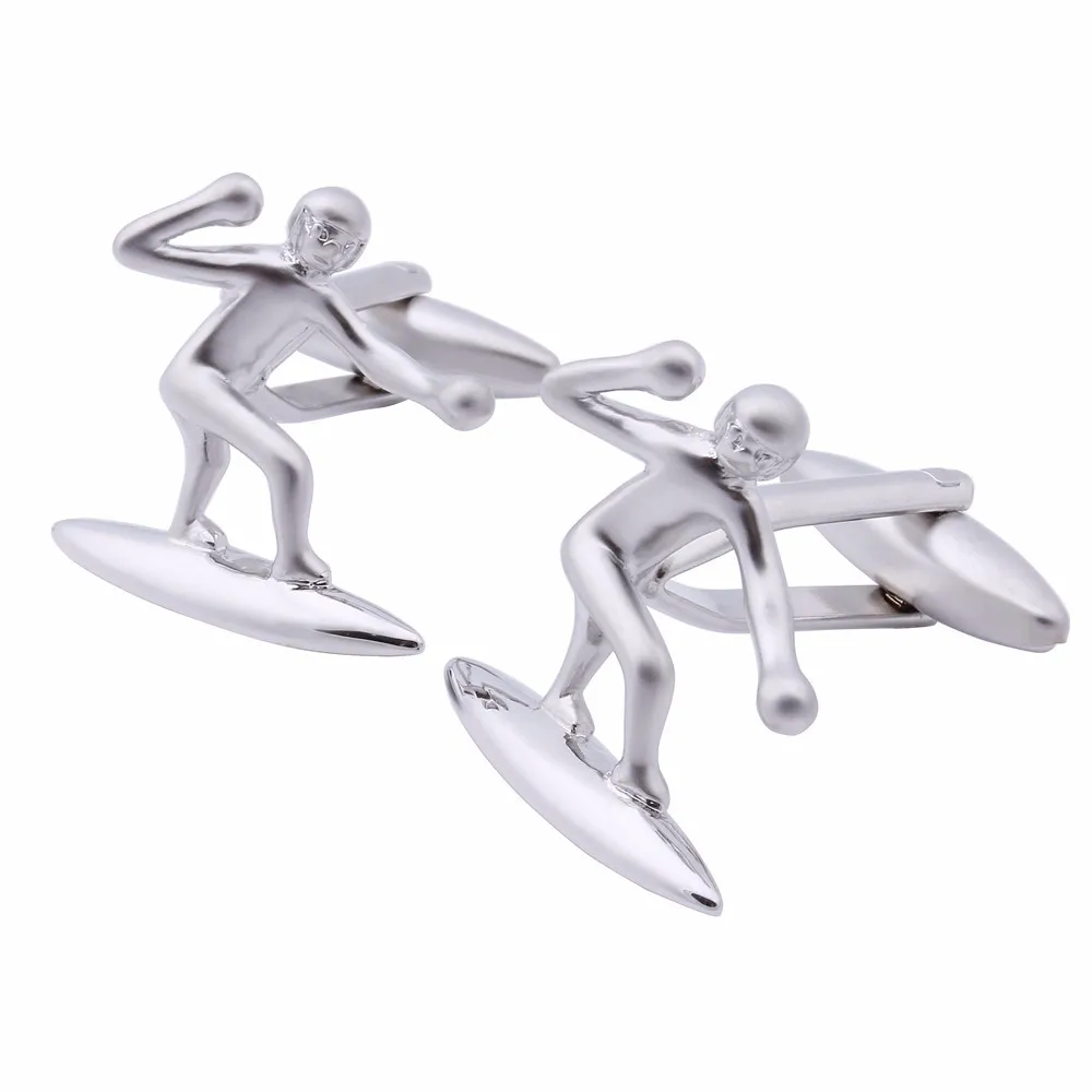 HAWSON интересный и спортивный стиль запонки для серфинга/человека-серфинга