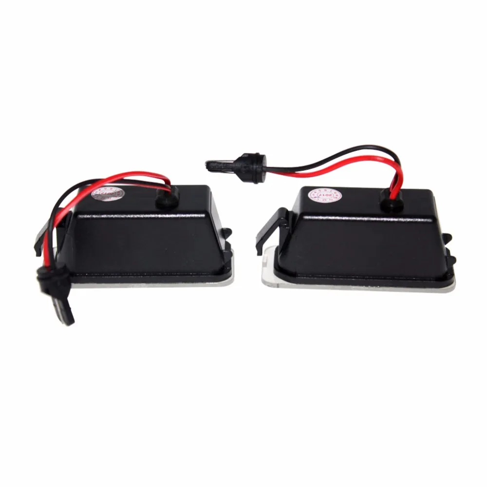 2. Автомобильный стильный светодиодный светильник без ошибок для Ford Fiesta JA8 Focus DA3 DYB