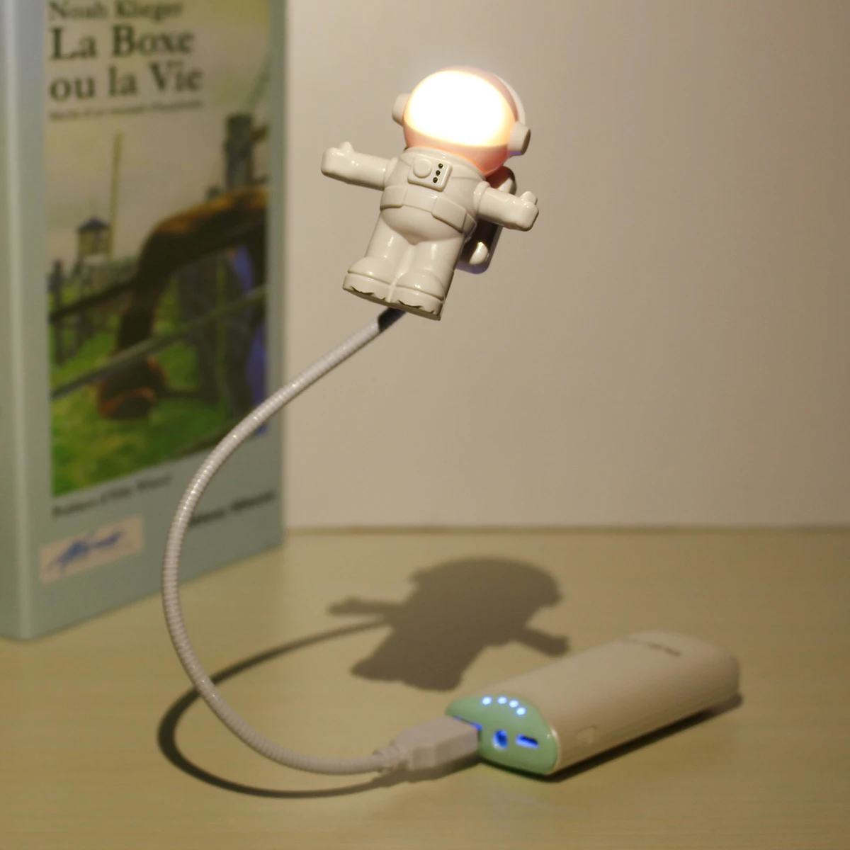 USB для чтения книг светильник светодиодный Ночной светильник для Спальня ночника дети космонавта книга стол светильник для портативных ПК