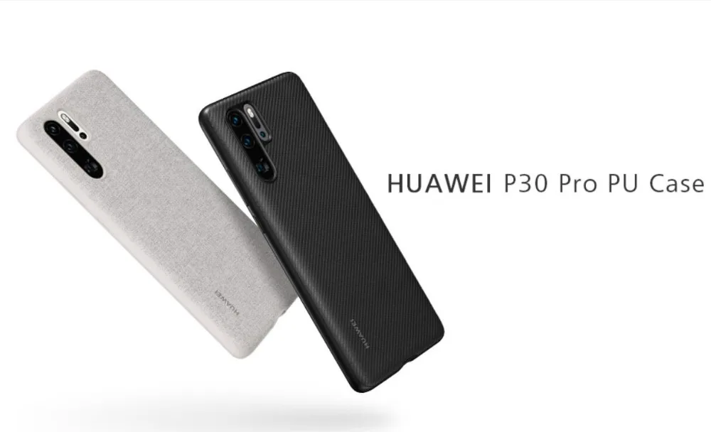 Чехол из искусственной кожи для HUAWEI P30 Pro тонкая защитная поверхность микрофибры