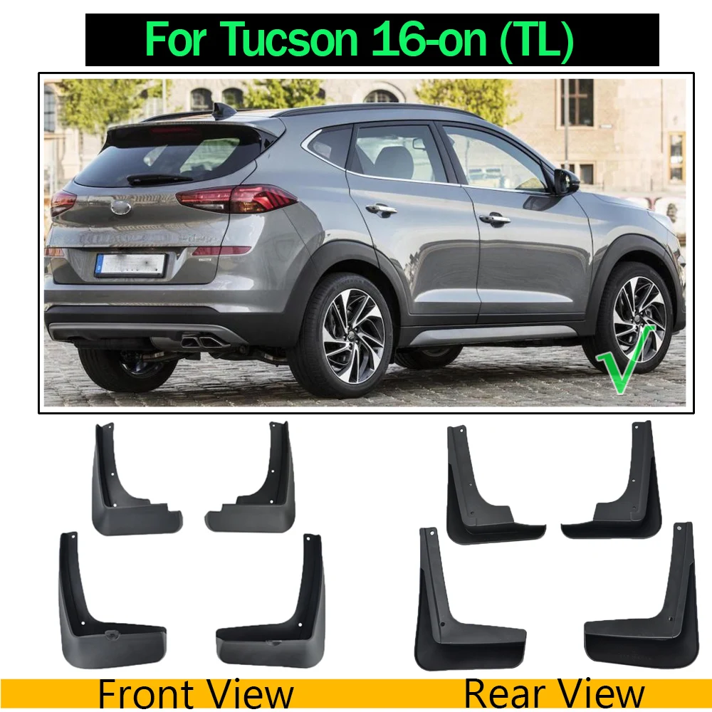 Брызговики для hyundai Tucson ix35 2010- LM-on TL Брызговики крыло брызговиков протектор - Цвет: For Tucson  16-on