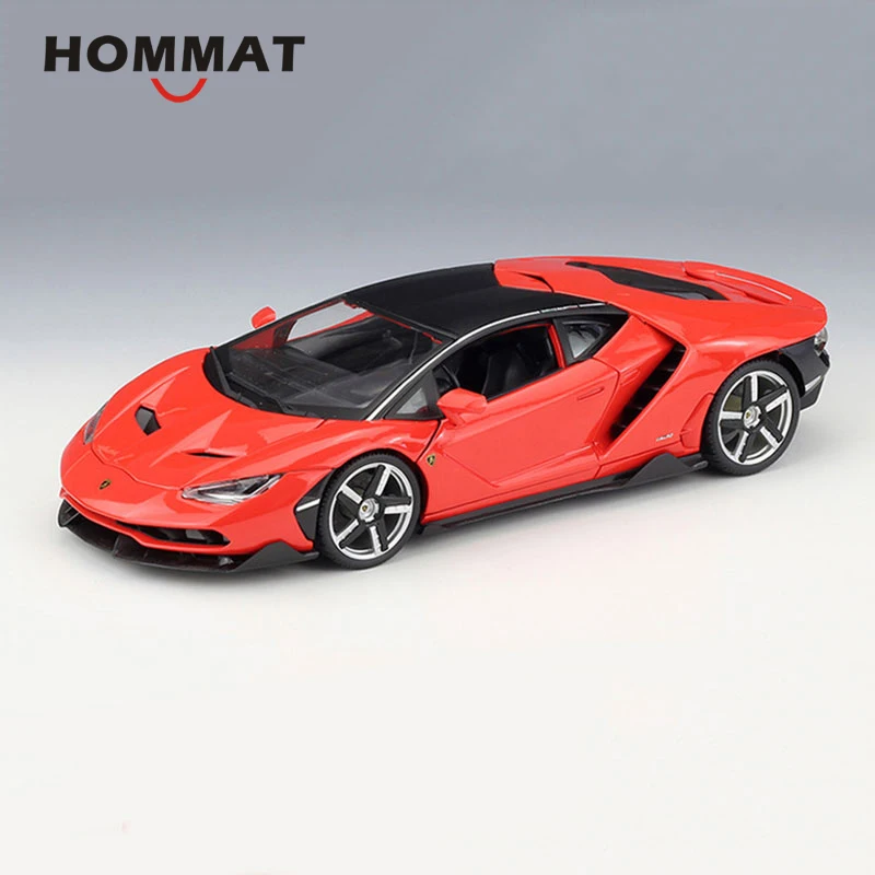 Red HOMMAT имитация 1:18 Maisto Centenario LP770-4 Roadster гоночный автомобиль литая под давлением модель автомобиля Коллекция Модель автомобиля рождественский подарок - Цвет: Red
