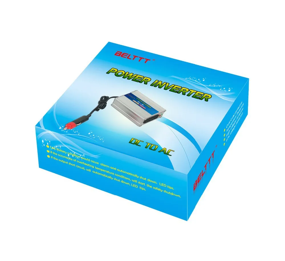 Инвертор мощности 200 Вт модифицированный синусоидальный сигнал портативный для