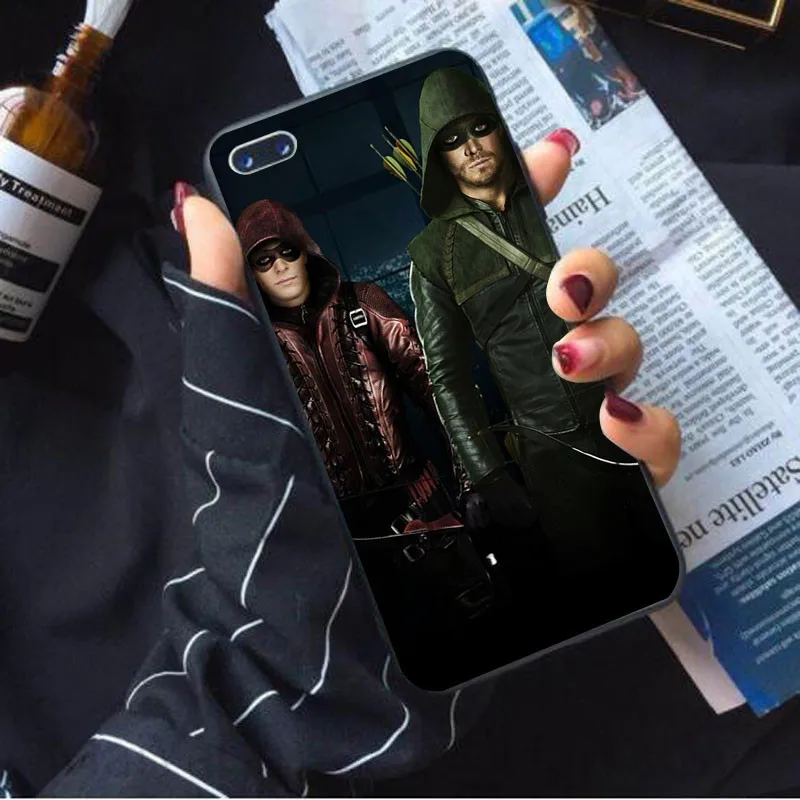 case 9 Чехол для телефона Зеленая Стрела, мягкий чехол для iphone 8 7 Plus X 6 6 S XS Max xr SE 10 5 5S, крутой дизайн, силиконовый чехол для мобильного телефона - Цвет: case 9