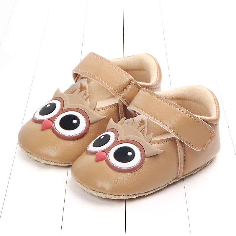 Обувь для малышей новорожденных мальчиков девочек сова обувь детской кроватки