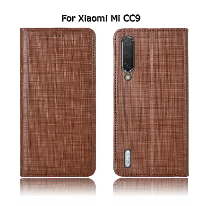 Чехол-книжка ручной работы из натуральной кожи для Xiaomi Mi 8 9 Se Lite Explorer cc9 cc9e с магнитной подставкой