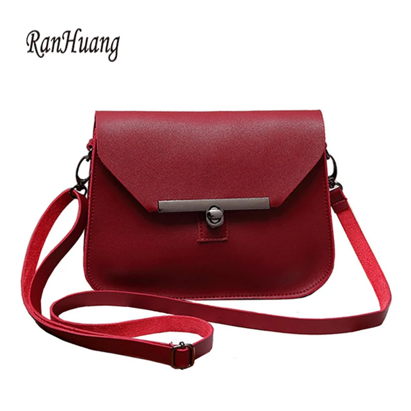 

RanHuang Small Women Messenger Bags New 2019 Fashion Flap Pu Leather Shoulder Bags Ladies Casual Crossbody Bags bolsa feminina