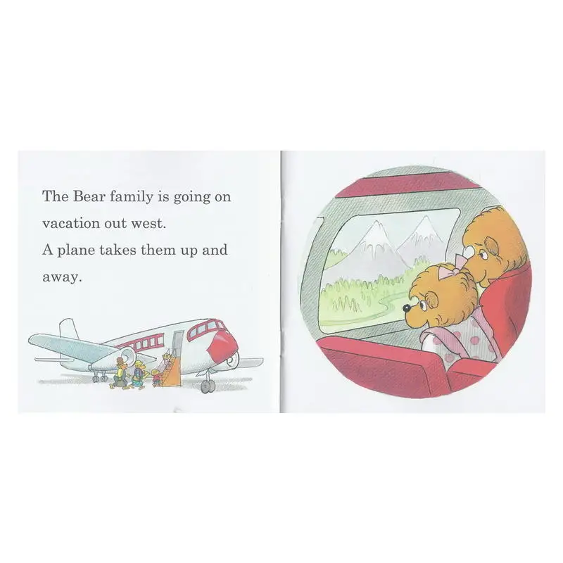 12 Books/Set I Can Read Phonics My First Berenstain Bears English Picture Book Children Pocket Story | Канцтовары для офиса и