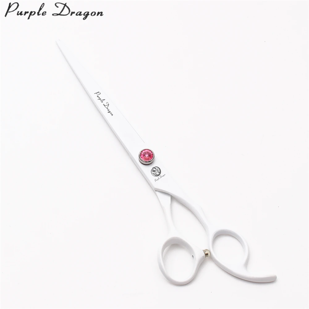 8 &quot22 см фиолетовый дракон Япония 440C ножницы для груминга собак кошек животных