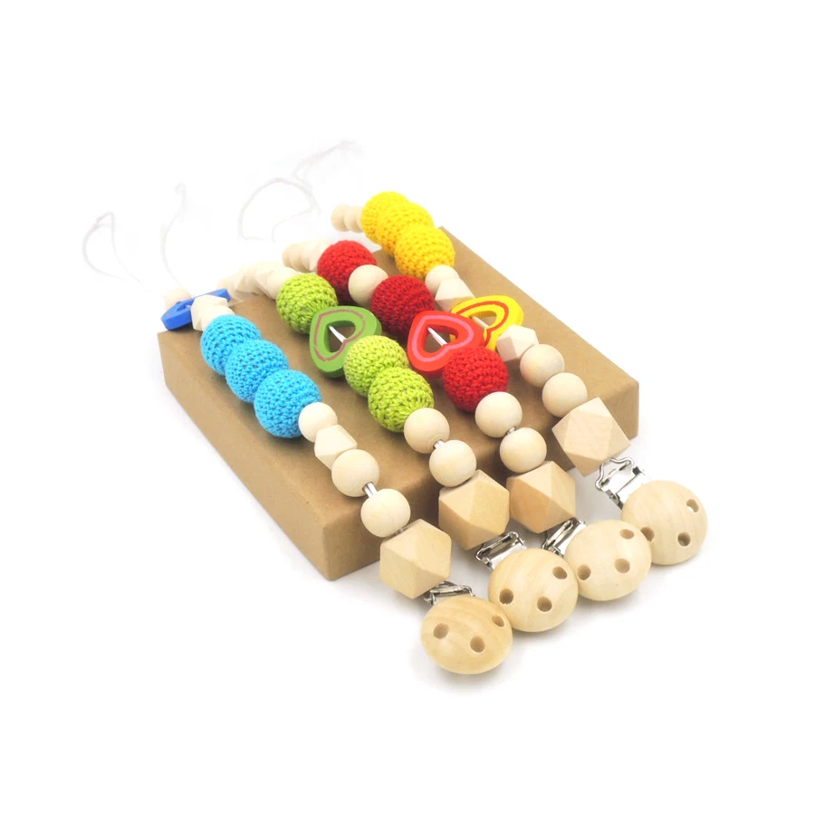 4 шт. деревянные бусины держатели для пустышки|bead bear|bead chainbead divider |
