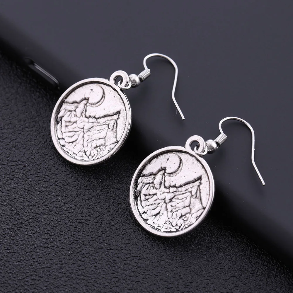 Teamer серебряного цвета Ювелирные изделия Новое поступление Звездная ночь луна