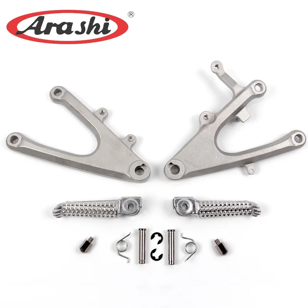 Передняя ножка для мотоцикла ARASHI педали YAMAHA YZF R1 2004 2005 2006 скобы ног черные