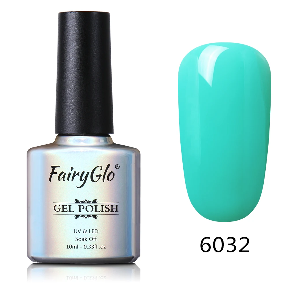 6032 FairyGlo 10 мл 3 в 1 гель для ногтей длинный последний УФ-гель для ногтей один шаг Гибридный гель лак не нужно базовое верхнее покрытие лаковый гель - Цвет: 6032