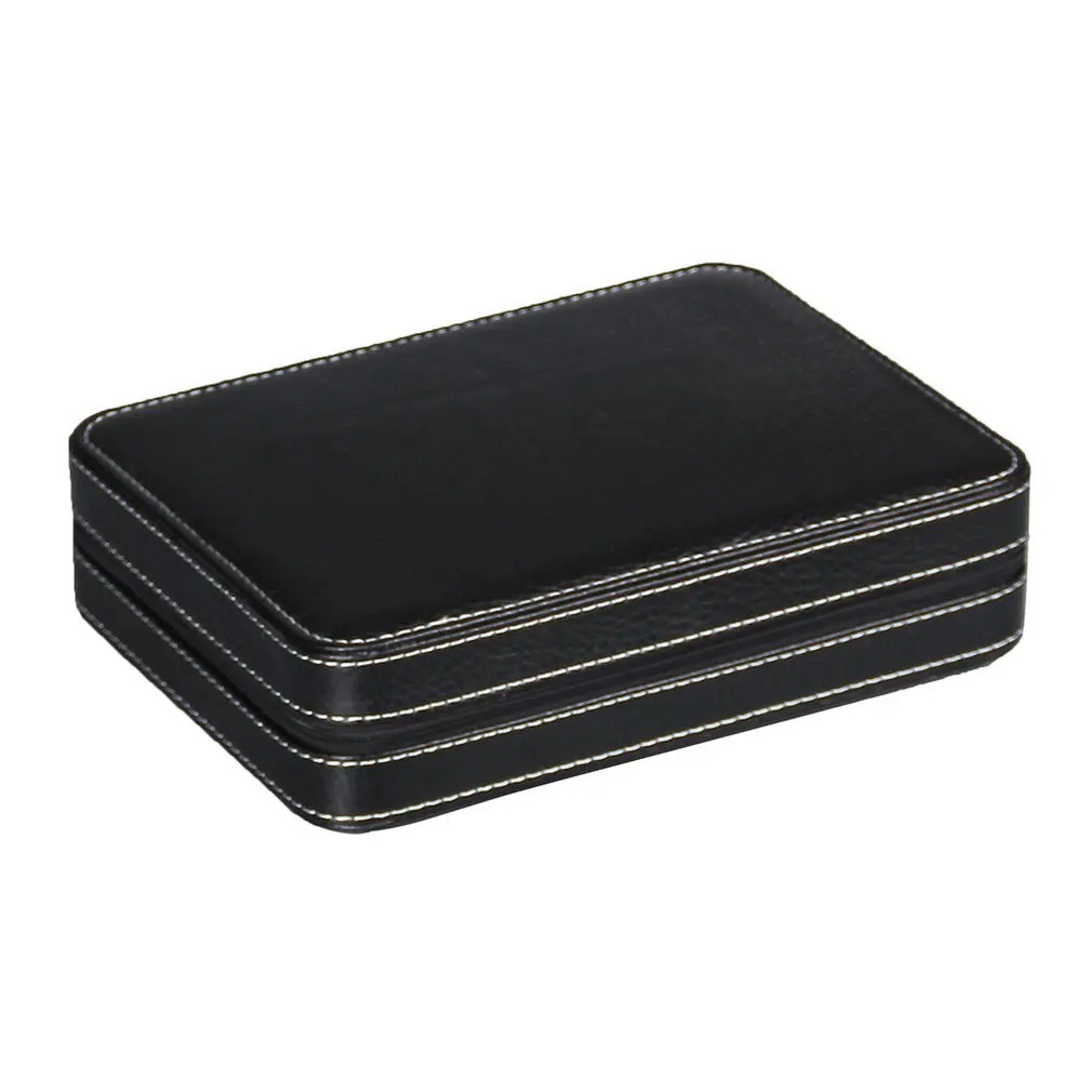 8 сетки из искусственной кожи часы коробка для хранения показ контейнер