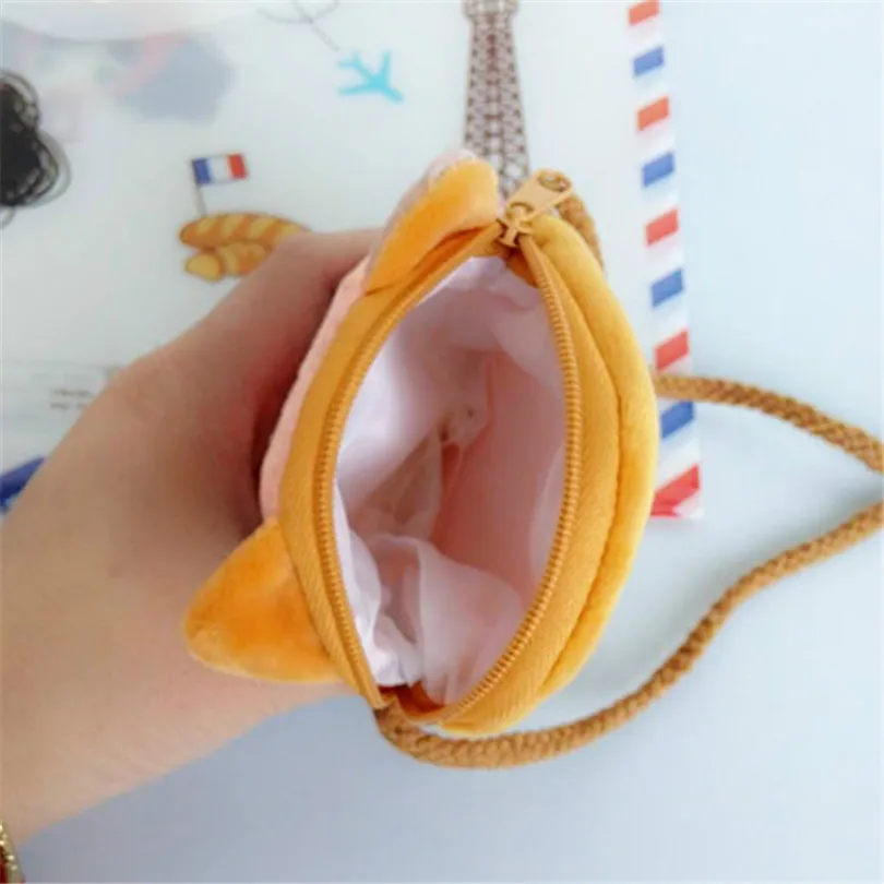 Детские кошельки с 3D животными милый маленький кошка для девочек мини сумки