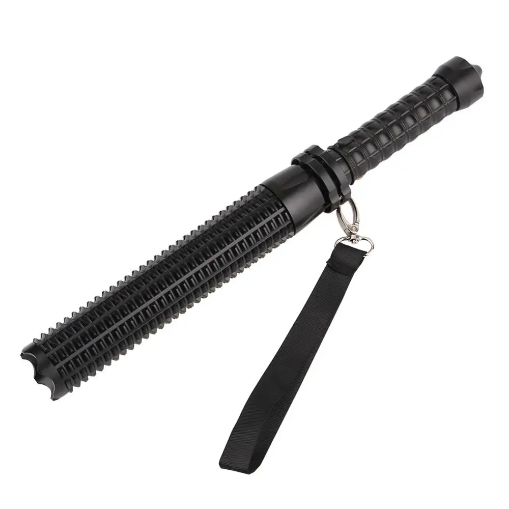 WY8053 Eletorot мощный 1000LM светодиодный фонарь 18650 CREE Q5 телескопическая дубинка для самообороны патруль масштабируемый светодиодный фонарь с подзарядкой - Испускаемый цвет: WY8053