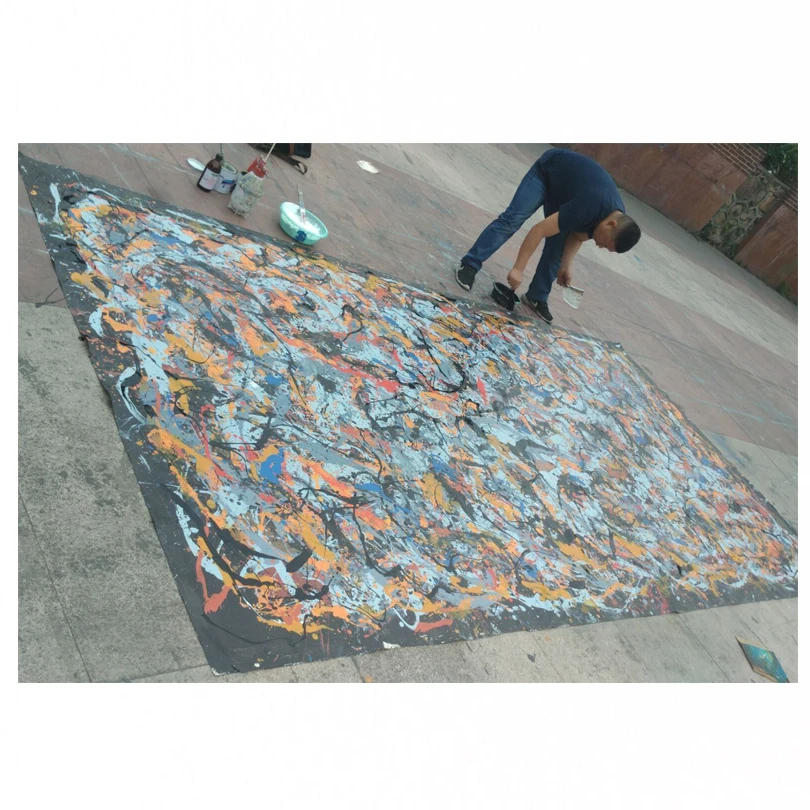 DONGMEI масляная живопись ручная роспись абстрактная Домашний декор художественная