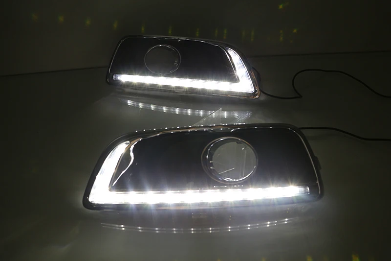 Автомобильная проблесковая 2 шт. для chevrolet Malibu 2011 2012 2014 2015 светодиодный DRL Дневной