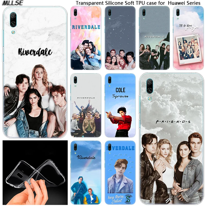 Силиконовый чехол Riverdale South Side Serpents для Huawei Mate 10 20 Lite Pro Enjoy 8 9E Y6 Y5 2017 Y7 Y9 2019 2018 |