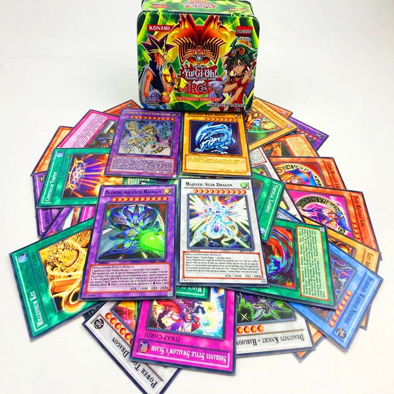 288 шт. аниме Japon Yu Gi Oh cartes & Play Carton Yugioh Boy Girls Cartes|Коллекционные игральные карты| |