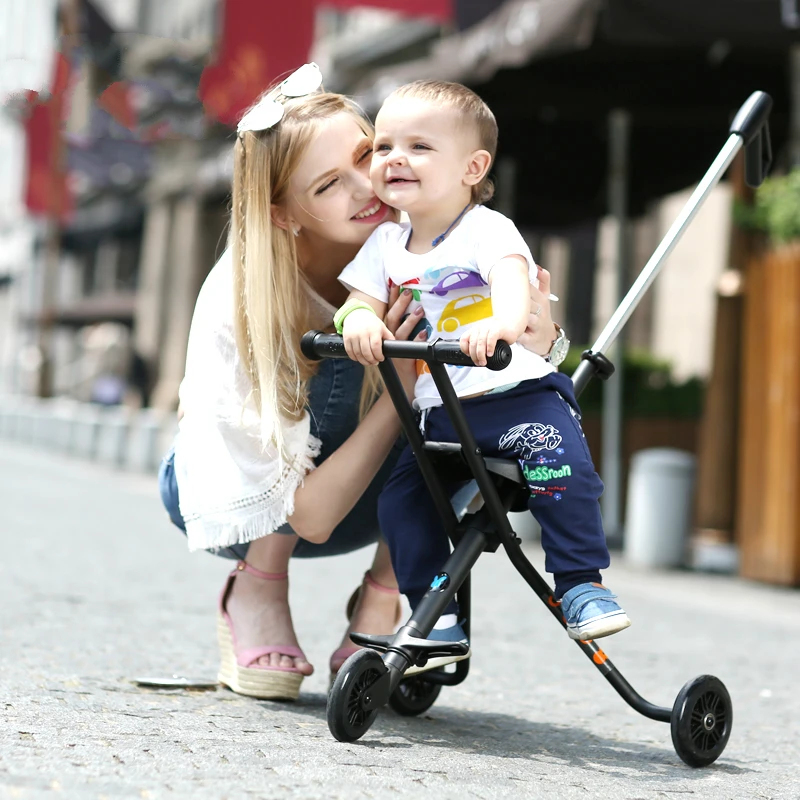 Популярная детская коляска простая светильник портативный складной
