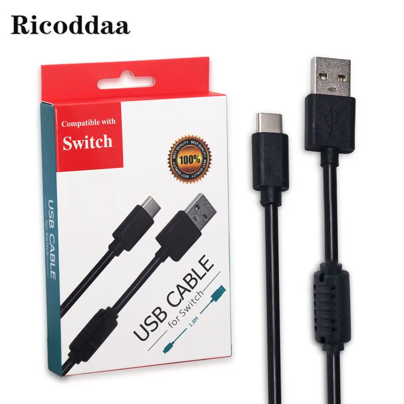 USB кабель для зарядки и передачи данных Nintendo Switch NS NX 1 8 м|Кабели| |