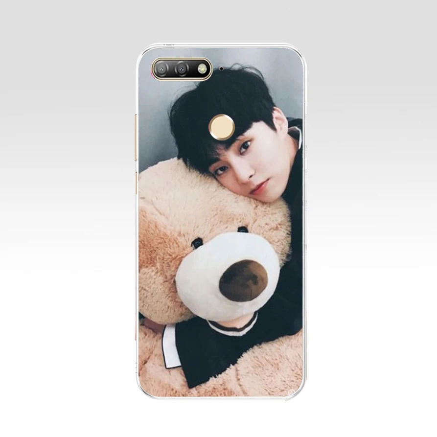148 ZX Kpop exo Lucky one TPU Мягкий силиконовый чехол для Huawei Honor P8 Lite 2017 7X 8X 7a pro 5 7 дюймов