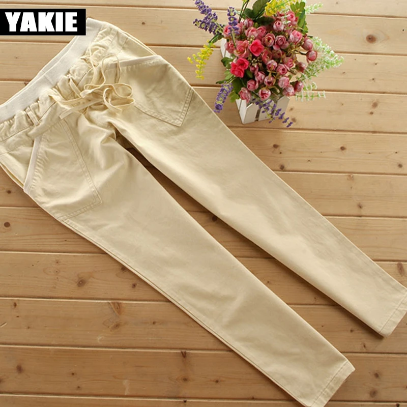 Женские брюки с высокой талией размера плюс XXXL повседневные шаровары на завязках