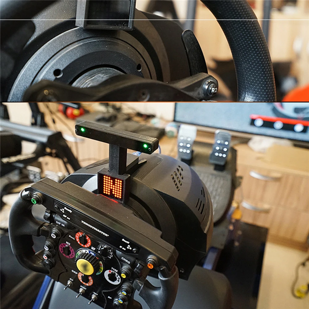 Измеритель приборной панели для гоночных игр thrdmaster T300 Logitech G29 G27 Fanatec светодиодный