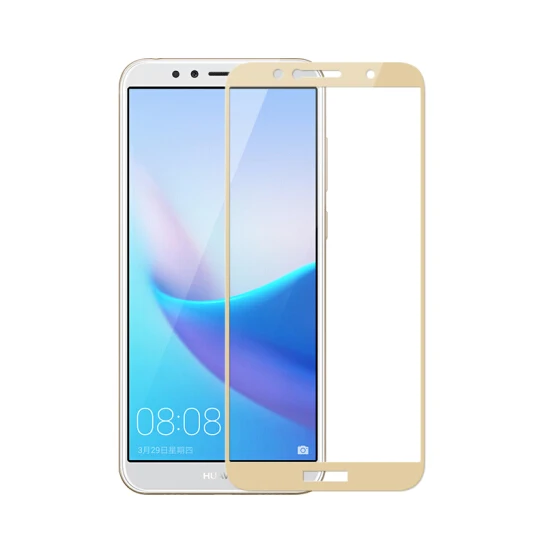 3D полное покрытие 9H закаленное стекло для Huawei Y6 2017 2018 2019 pro Защитное