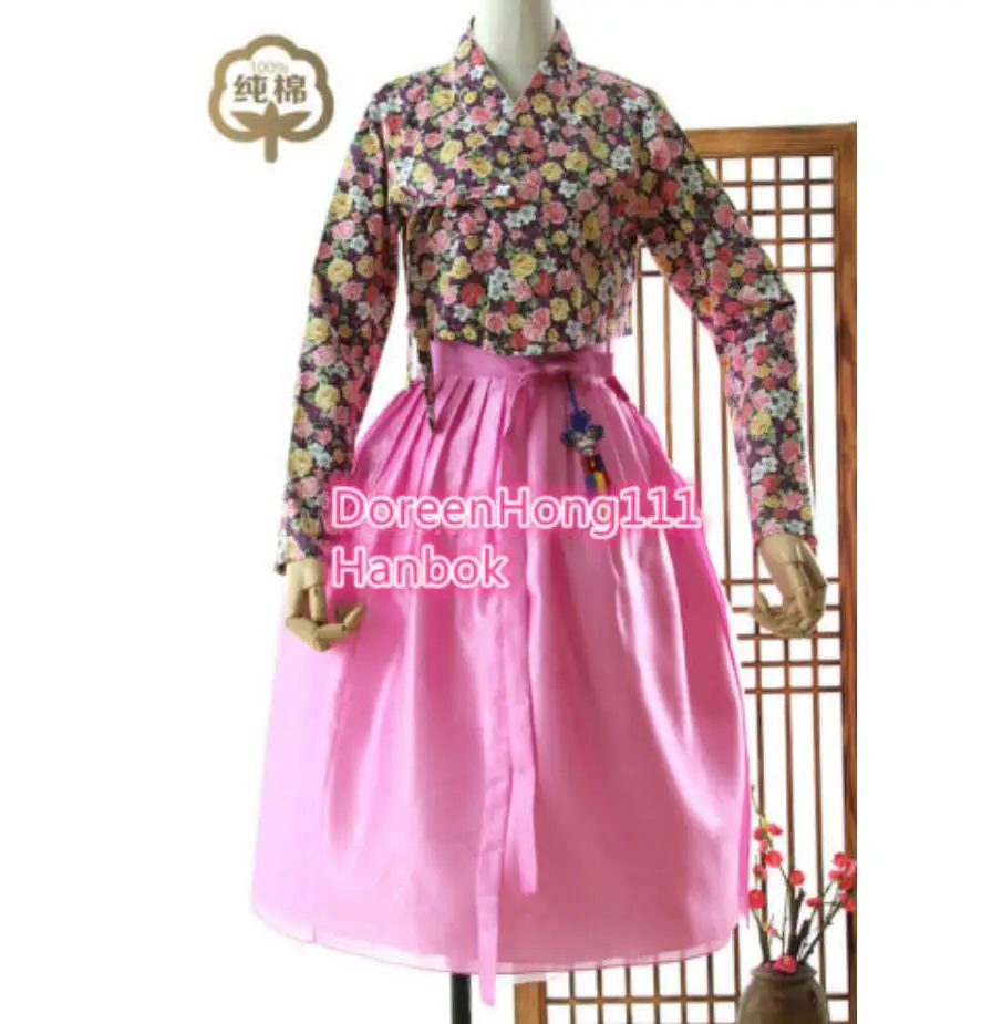 2020 Новая мода современный ханбок фушион корейская традиционная платье