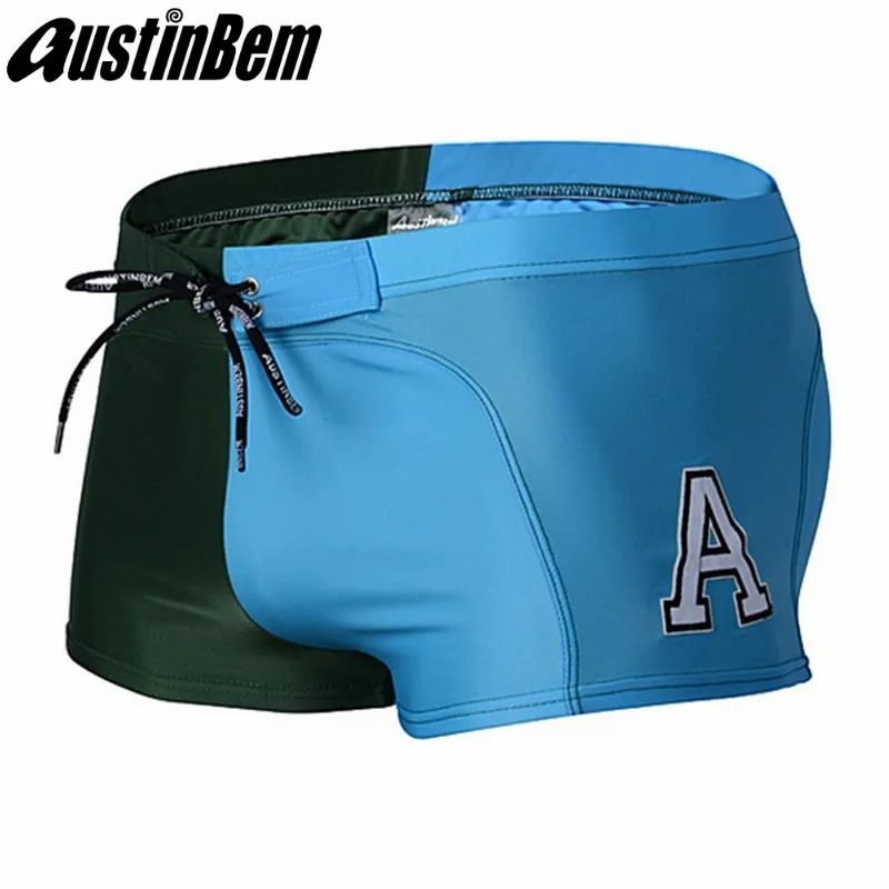 Купальные костюмы AUSTINBEM, мужская спортивная одежда, Natacao Dos Ho, мужские купальные костюмы, спортивная одежда, сшитые плавки, Banador Hombre
