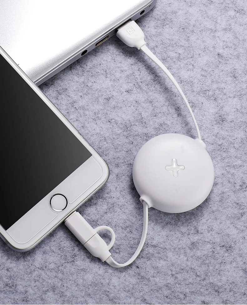 CAFELE Выдвижной USB кабель для iPhone X Xr XS MAX 8 7 6 plus usb type C Быстрая зарядка 1 м кабель для huawei Xiaomi samsung