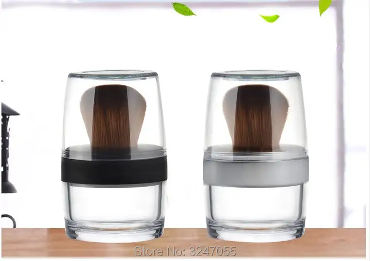Чехол пустой для пудры с кисточкой 10 г|loose powder case|refill boxempty case |